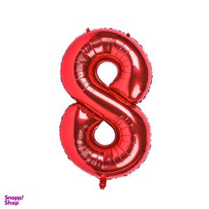 بادکنک فویلی مدل عدد 8
