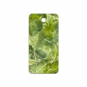 برچسب پوششی ماهوت مدل Green Crystal Marble مناسب برای گوشی موبایل جی ال ایکس Aria 1 MAHOOT Green Crystal Marble Cover Sticker for GLX Aria 1