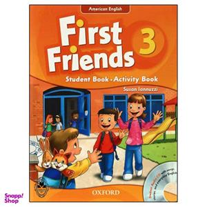کتاب American First Friends 3 اثر Susan lannuzzi انتشارات اشتیاق نور