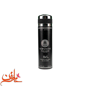 اسپری خوشبو کننده بدن مردانه بیو استار مدل versache pour homme حجم 200 میلی لیتر