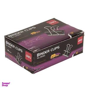گیره کاغذ دلی مدل DL-38565 بسته 12 عددی