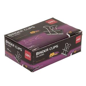 گیره کاغذ دلی مدل DL-38565 بسته 12 عددی