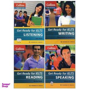 کتاب Get Ready for IELTS اثر جمعی از نویسندگان نشر ابداع 4 جلدی