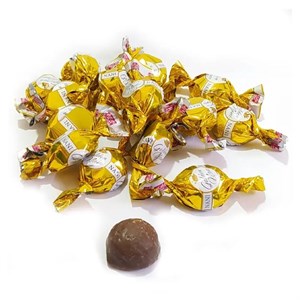 تافی روکشدار سفید با مغزی سفید گلدن نانی شیرین عسل - 500 گرم