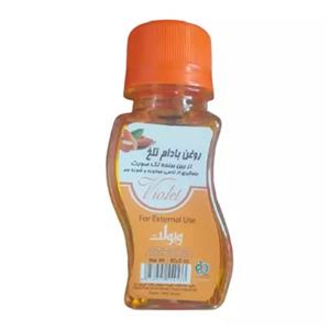 روغن بادام تلخ ویولت مدل شقایق حجم 60 میلی لیتر