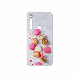 برچسب پوششی ماهوت مدل Macaron cookie مناسب برای گوشی موبایل موتورولا One Macro MAHOOT Macaron cookie Cover Sticker for Motorola One Macro