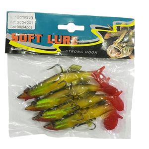 طعمه ماهیگیری طرح اردک بسته 4 عددی