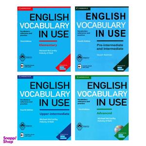 کتاب English Vocabulary in Use اثر جمعی از نویسندگان انتشارات اشتیاق نور چهار جلدی
