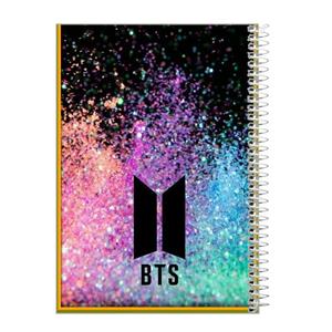 دفتر نقاشی 40 برگ طرح  BTS بی تی اس کد tb16
