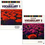 کتاب focus on vocabulary اثر Diane Schmitt and Norbert Schmitt نشر ابداع 2 جلدی