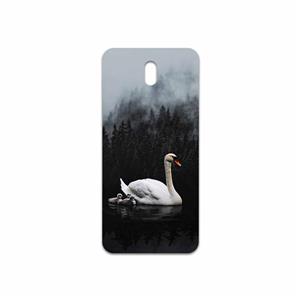 برچسب پوششی ماهوت مدل Swan Lake مناسب برای گوشی موبایل نوکیا 3.2 TA-1156 MAHOOT Swan Lake Cover Sticker for Nokia 3.2 TA-1156