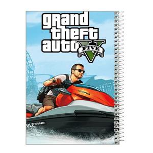 دفتر نقاشی 40 برگ طرح  GTA کد tg5