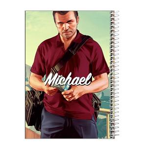 دفتر نقاشی 40 برگ طرح  GTA کد tg7