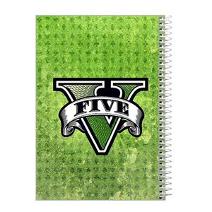 دفتر نقاشی 40 برگ طرح  GTA کد tg15