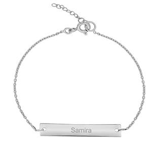 دستبند نقره زنانه ترمه ۱ مدل سمیرا کد DN 2013 
