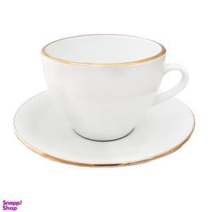 ست فنجان و نعلبکی 12 پارچه مقصود کد FN022