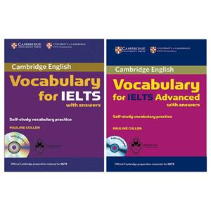 کتاب Vocabulary For Ielts اثر Pauline Cullen انتشارات اشتیاق نور دو جلدی