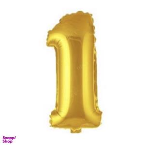 بادکنک فویلی مدل عدد 1