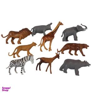 فیگور حیوانات مدل نیکی تویز بسته 9 عددی