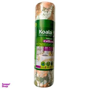 سفره یکبار مصرف کوالا مدل Cotton رول 10 متری