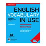 کتاب English Vocabulary In Use Elementary اثر Michael McCarthy And Felicity ODell انتشارات سپاهان