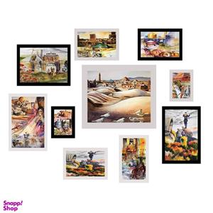 قاب عکس گروه تولیدی بکلیت مدل M10 مجموعه 10 عددی