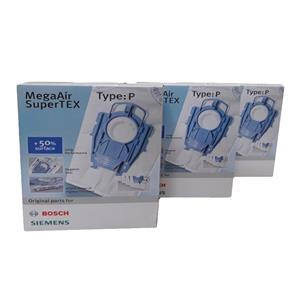 کیسه جاروبرقی مجیک ایر مدل 10p مجموعه 3 عددی مناسب برای جاروبرقی بوش ارگومکس مجموعه 3 عددی