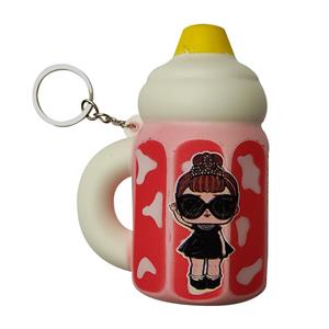 آویز عروسکی طرح شیشه شیر مدل SHS