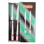 چاقو میوه خوری 12 پارچه بونیتو کد Bon4