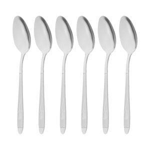 قاشق چای خوری طرح لاله بسته 6 عددی
