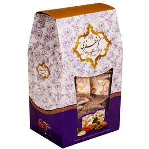 گز لقمه حبه ای 33 درصد مخلوط گز مظفری- 200 گرم