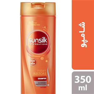 شامپو موهای آسیب دیده سانسیلک مدل Instant Restore حجم 350 میلی لیتر Sunsilk Instant Restore Shampoo 350 ml