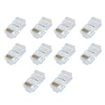 کانکتور شبکه cat5 مدل RJ45 بسته 10 عددی