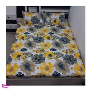 سرویس ملحفه مدل z-kh08 دو نفره سه تکه