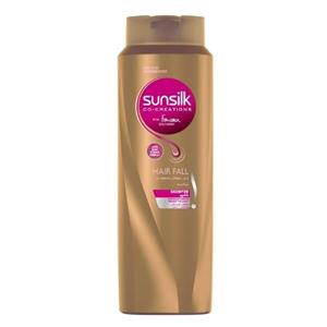 شامپو ضد ریزش سانسیلک مدل Hair Fall حجم 350 میلی لیتر Sunsilk Soya Vitamin Complex Anti Shampoo ml 