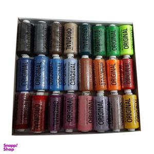 نخ خیاطی اورجینال کد 9 بسته 24 عددی