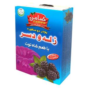 پودر ژله و دسر شاه توت ضامن - 100 گرم