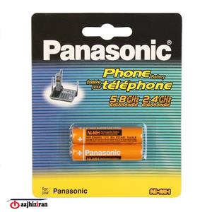 باتری نیم قلمی پاناسونیک مدل NI-MH بسته دو عددی