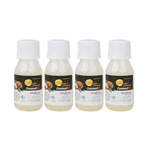 روغن نارگیل فدک تانیش مدل C4 حجم 50 میلی لیتر مجموعه 4 عددی