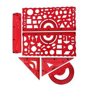 ست خط کش سی بی اس کد 2 مجموعه 6 عددی