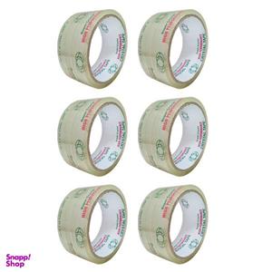 چسب نواری کد 40Y عرض 5 سانتی متر بسته 6 عددی