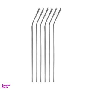 نی نوشیدنی مدل GM01 بسته 6 عددی