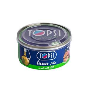 کنسرو ماهی تاپسی با طعم شوید - 180 گرم