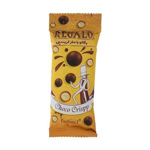 دراژه کاکائویی رگالو فرمند با مغز کریسپی - 30 گرم