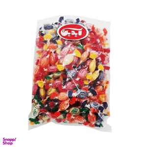 آبنبات با طعم میوه و مغز پودری آیدین - 500 گرم