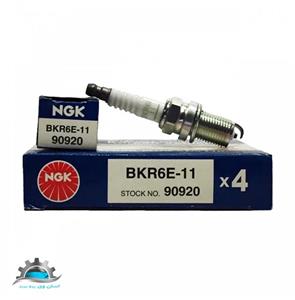 شمع پایه کوتاه نیکل کد سرد E فیلر۱۱ ان جی کا NGK (بسته۴عددی) NGK Spark Plug BKR6E-11 90920 JAPAN