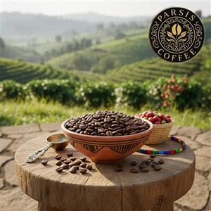 دانه قهوه کنیا عربیکا شاران - 500 گرم