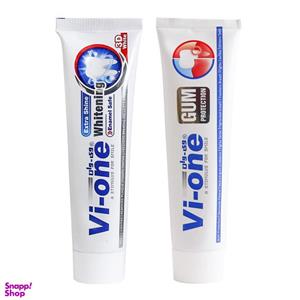 خمیر دندان وی وان مدل Gum  Whiting حجم 90 میلی لیتر مجموعه 2 عددی