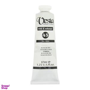 رنگ روغن وستا مدل Zink White 45 حجم 37 میلی لیتر