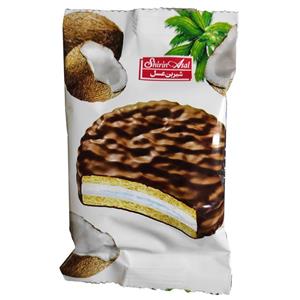 بیسکویت روکش کاکائو با طعم نارگیل شیرین عسل - 22 گرم بسته 60 عددی